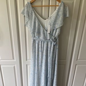 Baltic born faux wrap dress